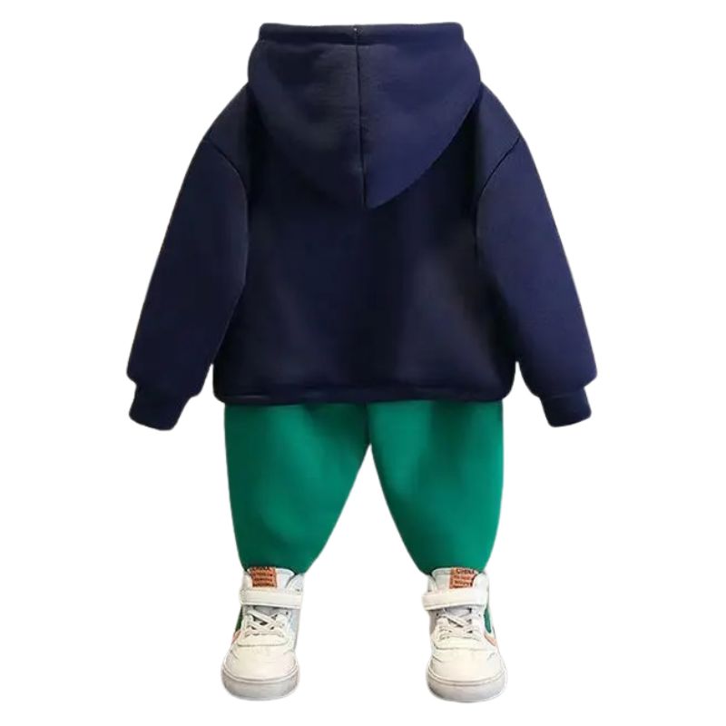 Conjunto Moletom Infantil Bordado de Ursinho