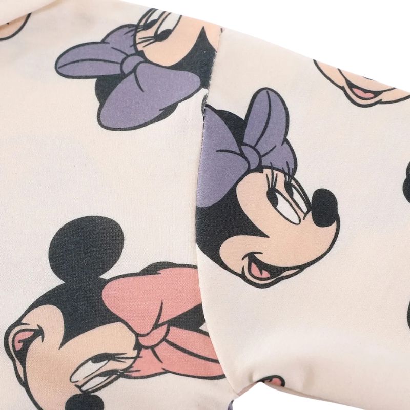 Conjunto Moletom Infantil Minnie com Capuz