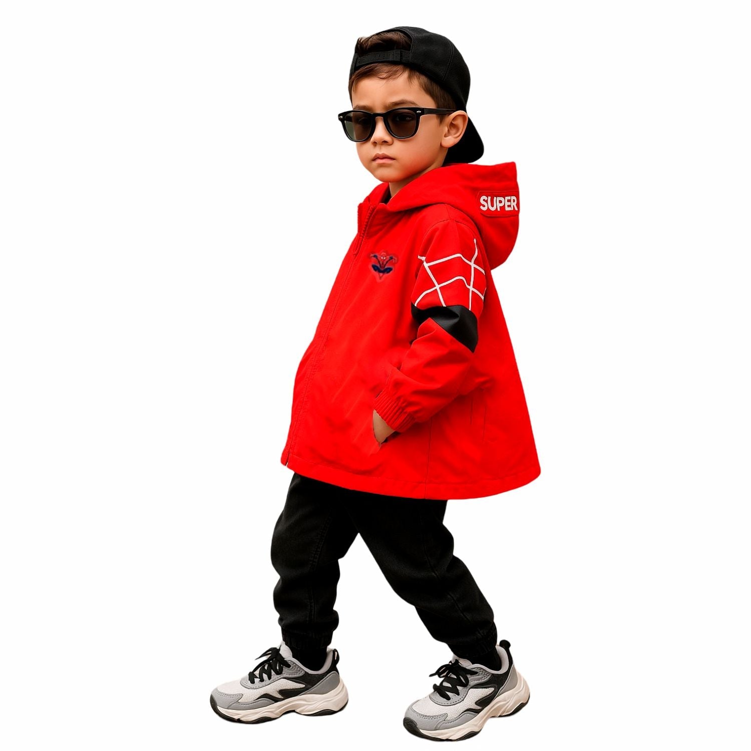Jaqueta do Homem-Aranha Infantil