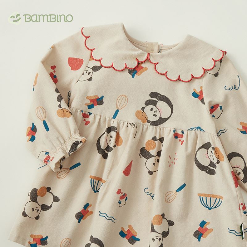 Vestido de Veludo Infantil