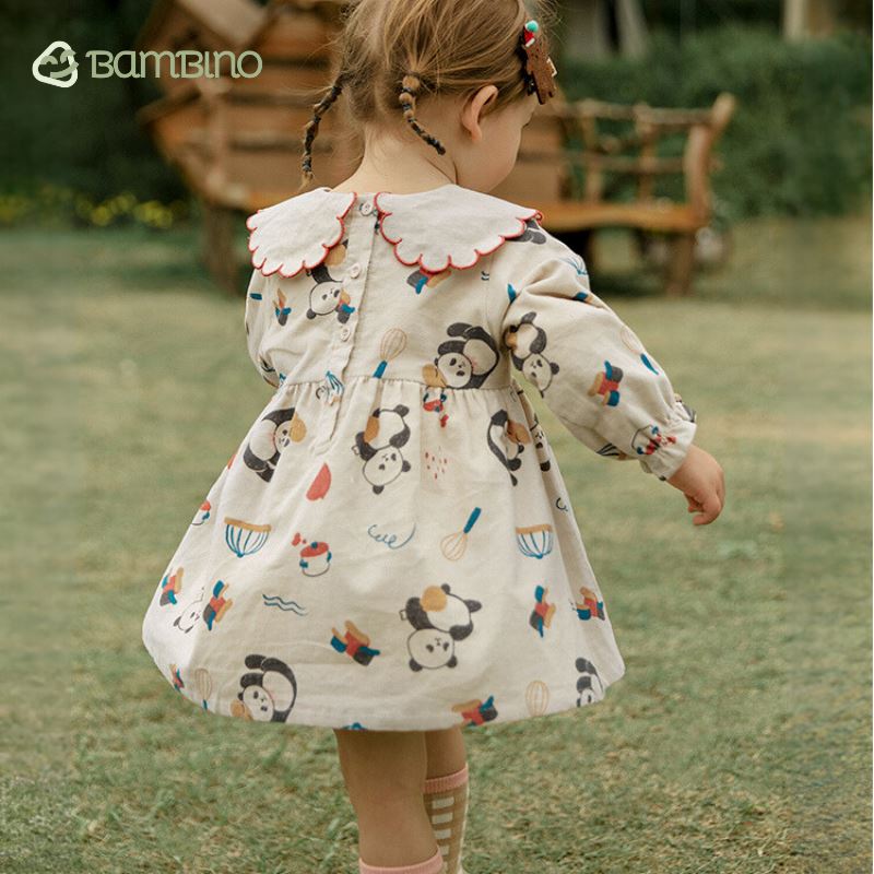 Vestido de Veludo Infantil