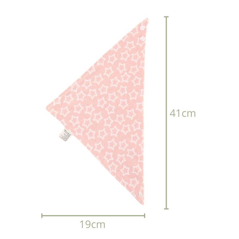Bandana Babador para Bebê Bambino - Contém 5 peças