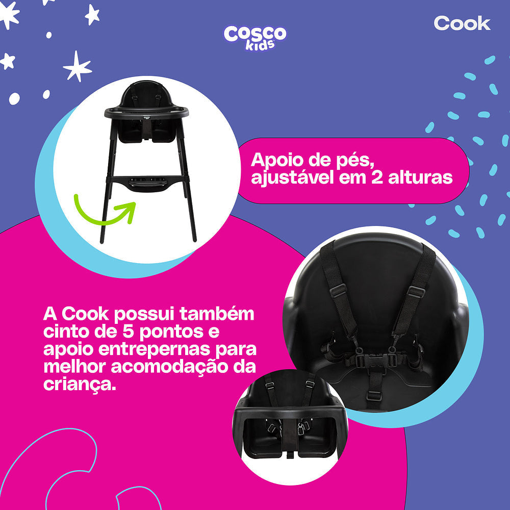 Cadeira de Refeição Cook