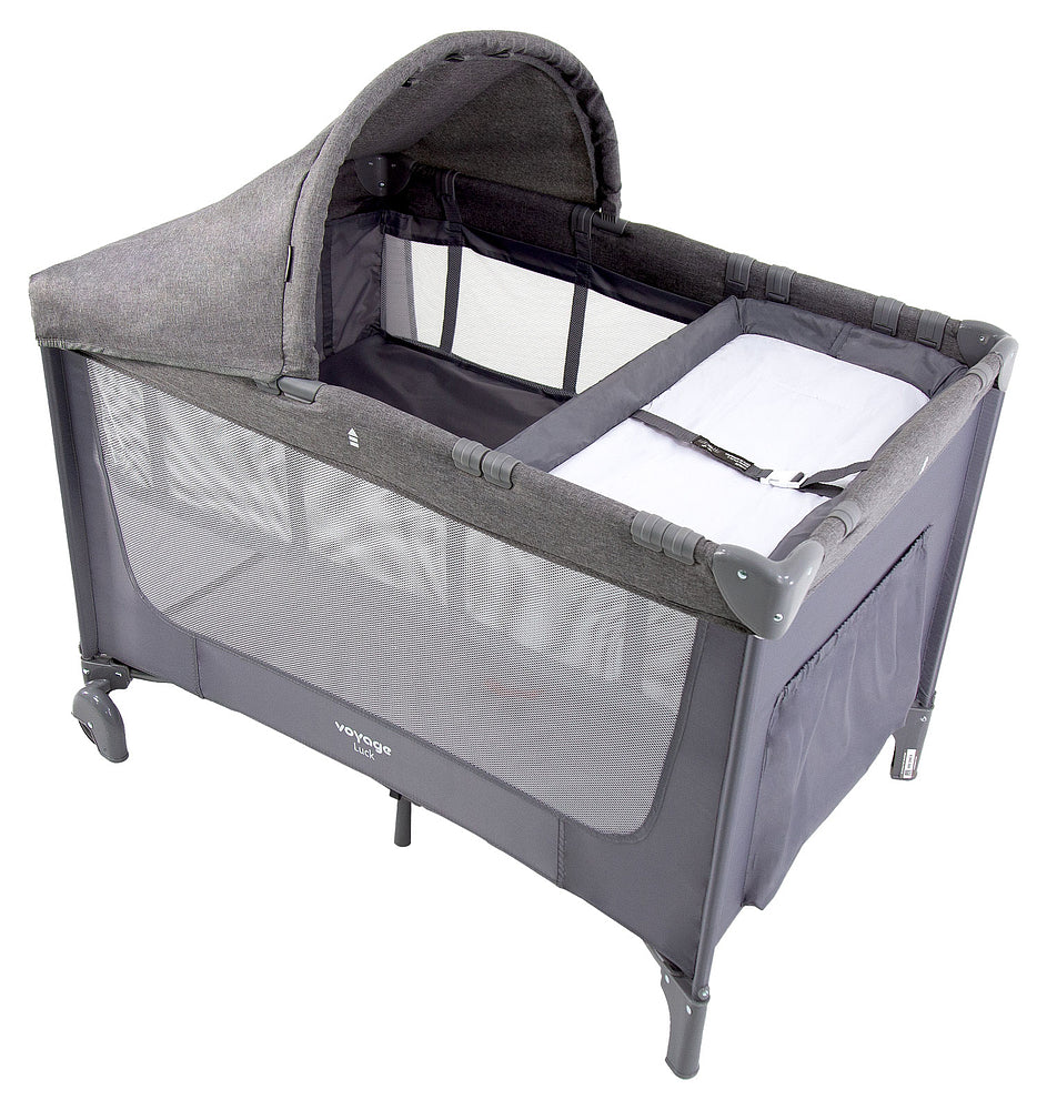 Berço Portátil Luck – 2 Posições, Trocador e Mosquiteiro