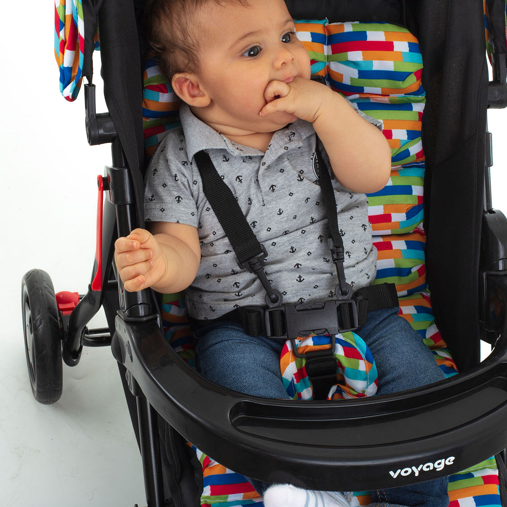 Travel System Delta Trio Pro ( Conjunto de Carrinho + Bebê Conforto + Base para Auto)