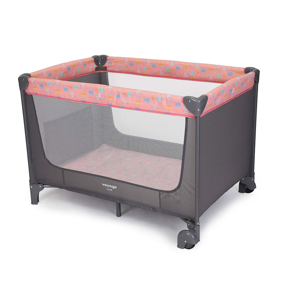 Berço Portátil Luck – 2 Posições, Trocador e Mosquiteiro