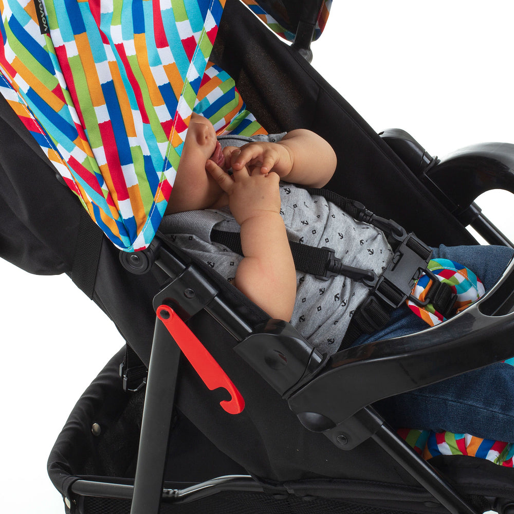 Travel System Delta Trio Pro ( Conjunto de Carrinho + Bebê Conforto + Base para Auto)