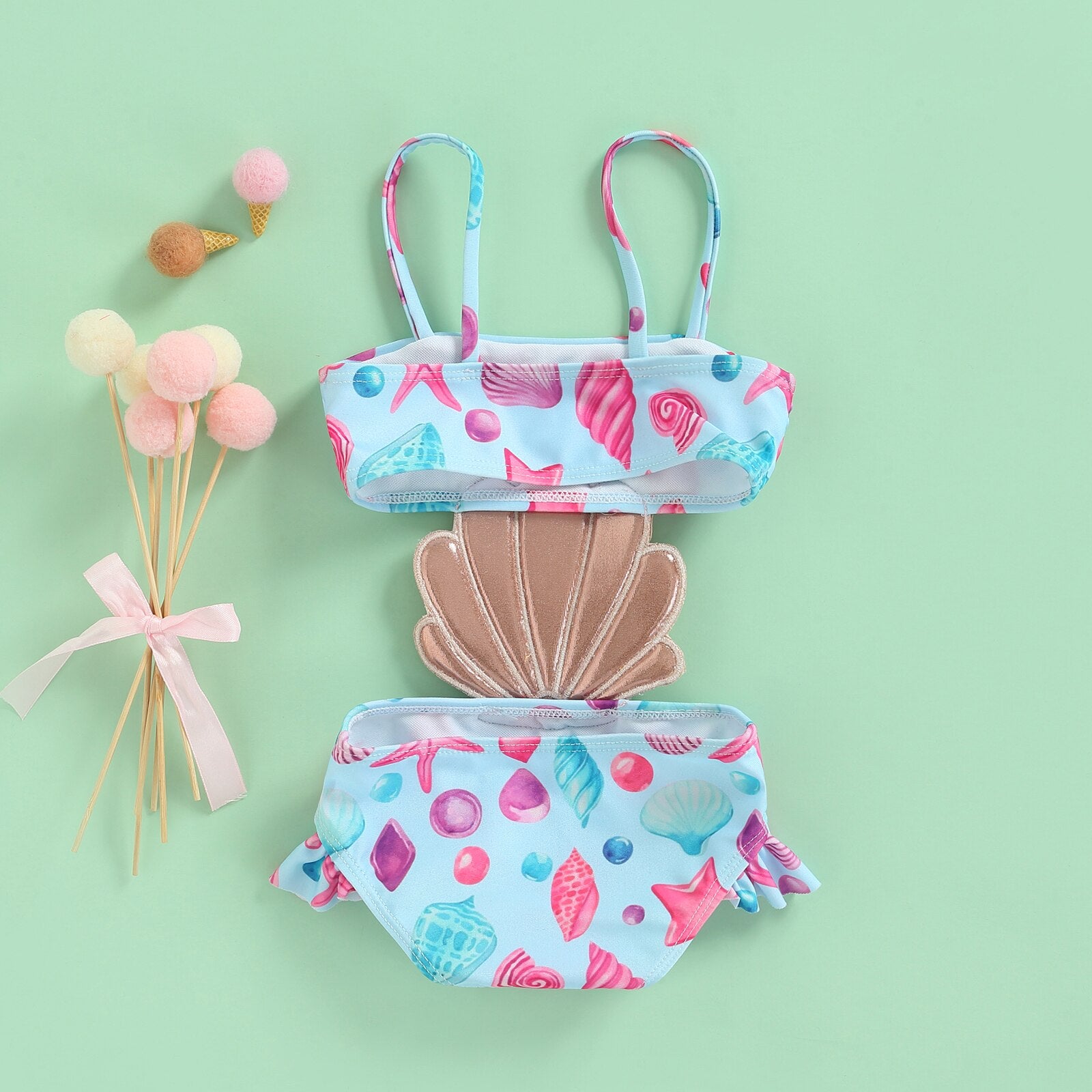 Biquíni Infantil Fundo do Mar