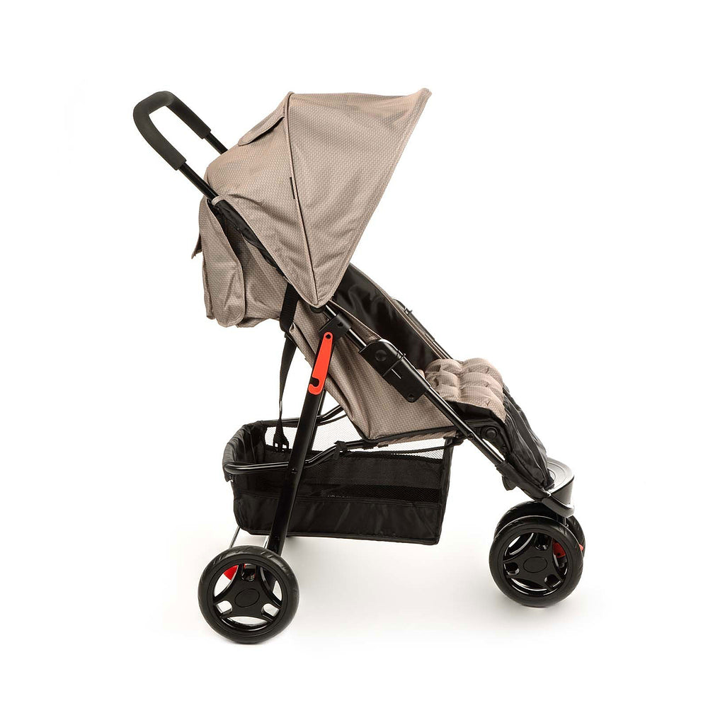 Travel System Delta Duo Pro (Conjunto de Carrinho 3 Rodas Reclinável + Bebê Conforto)