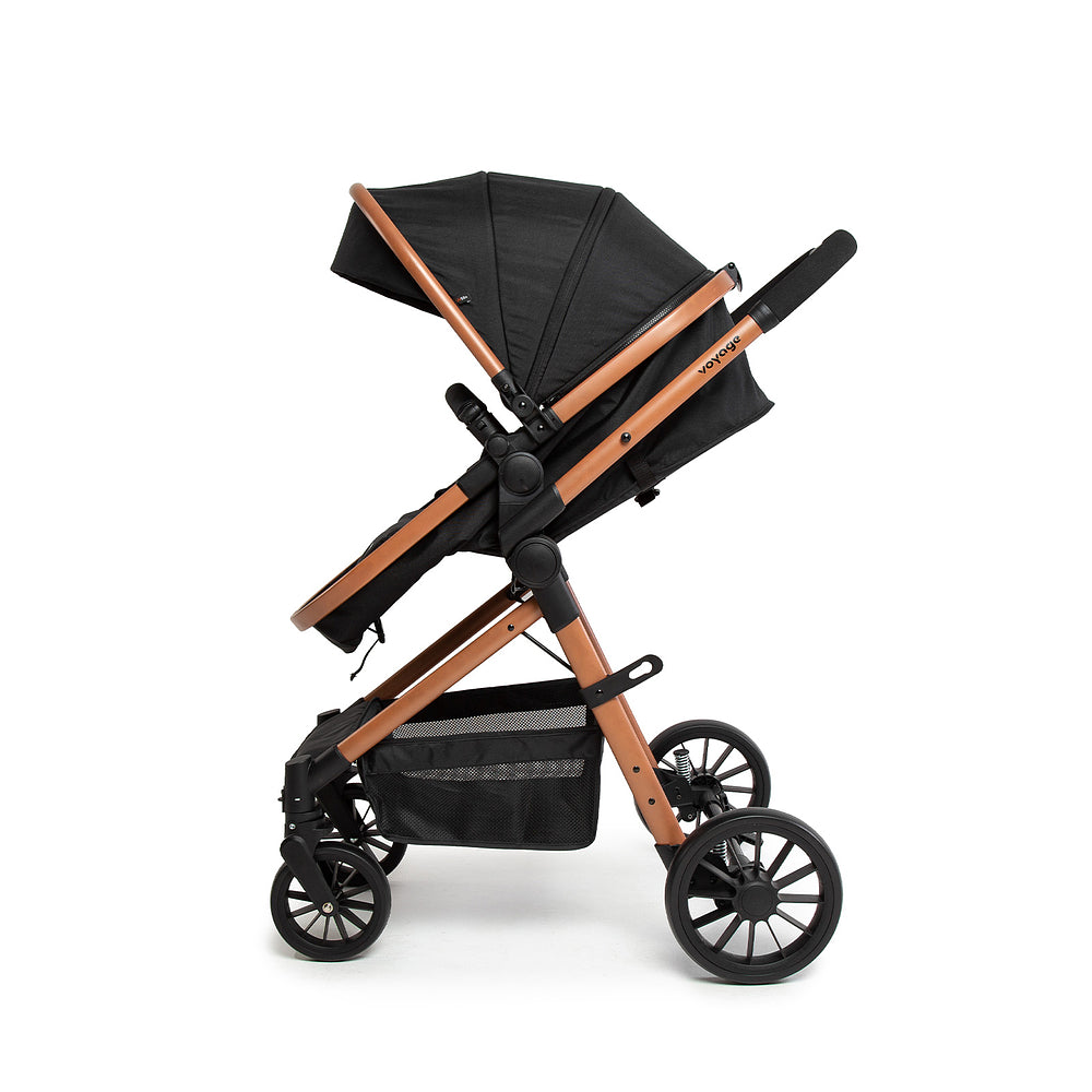 Travel System Prestige Duo ( Conjunto de Carrinho + Bebê Conforto) com Assento Removível