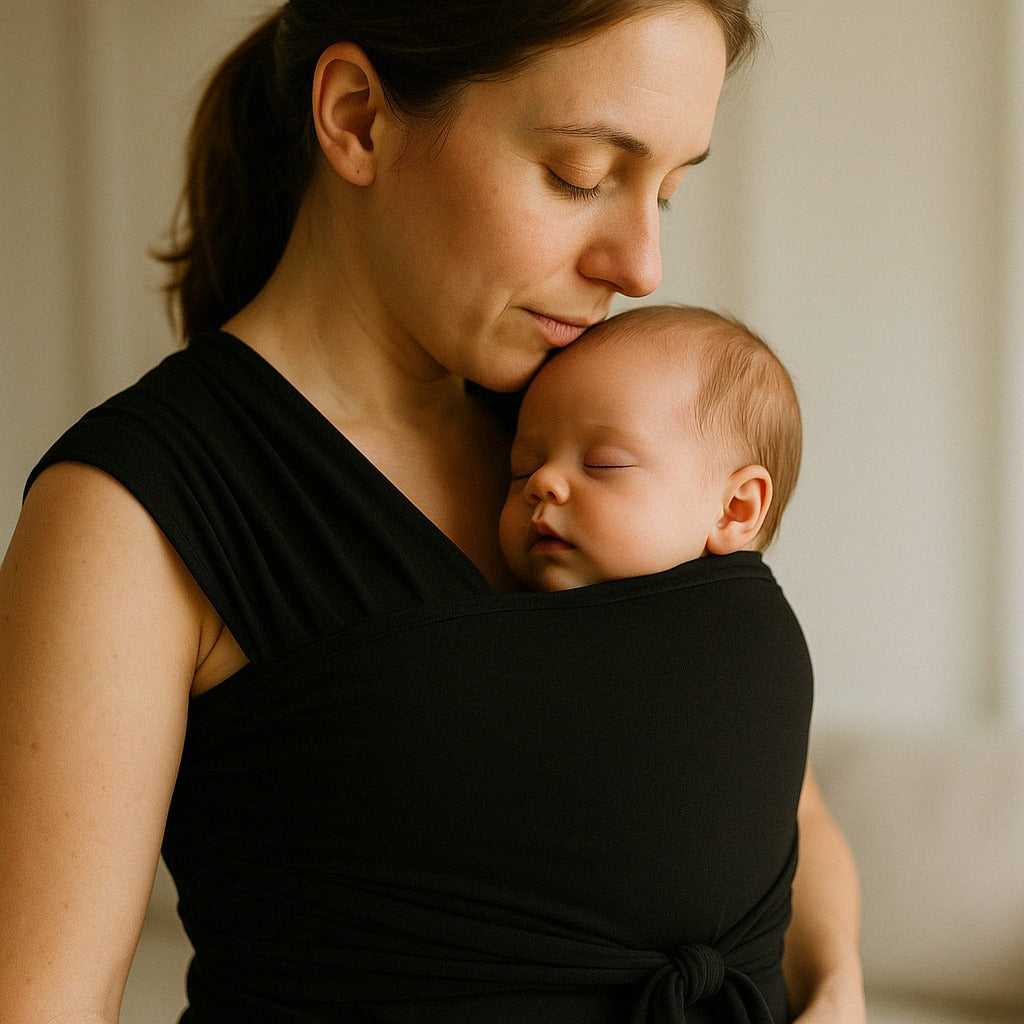 Sling Canguru Carregador De Bebê Econômico Black