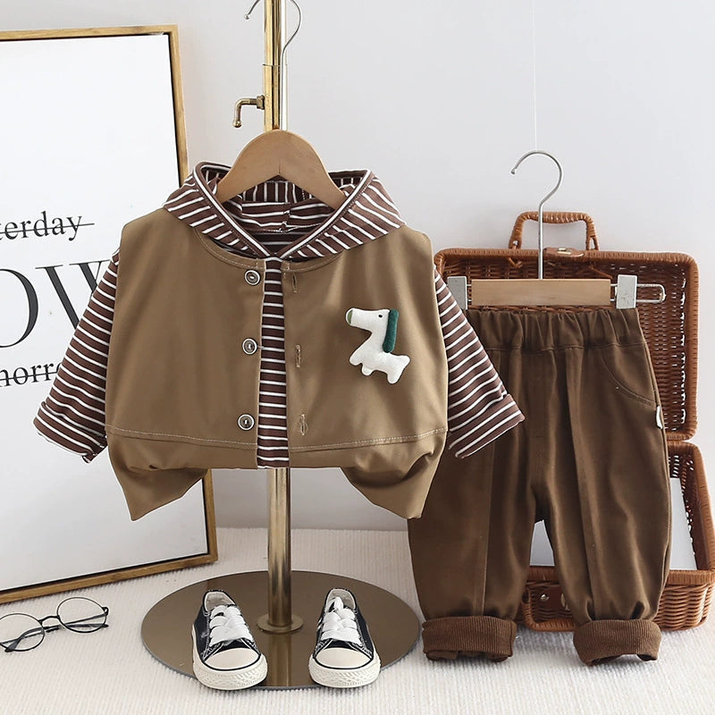 Conjunto Infantil Lístras Cachorrinho