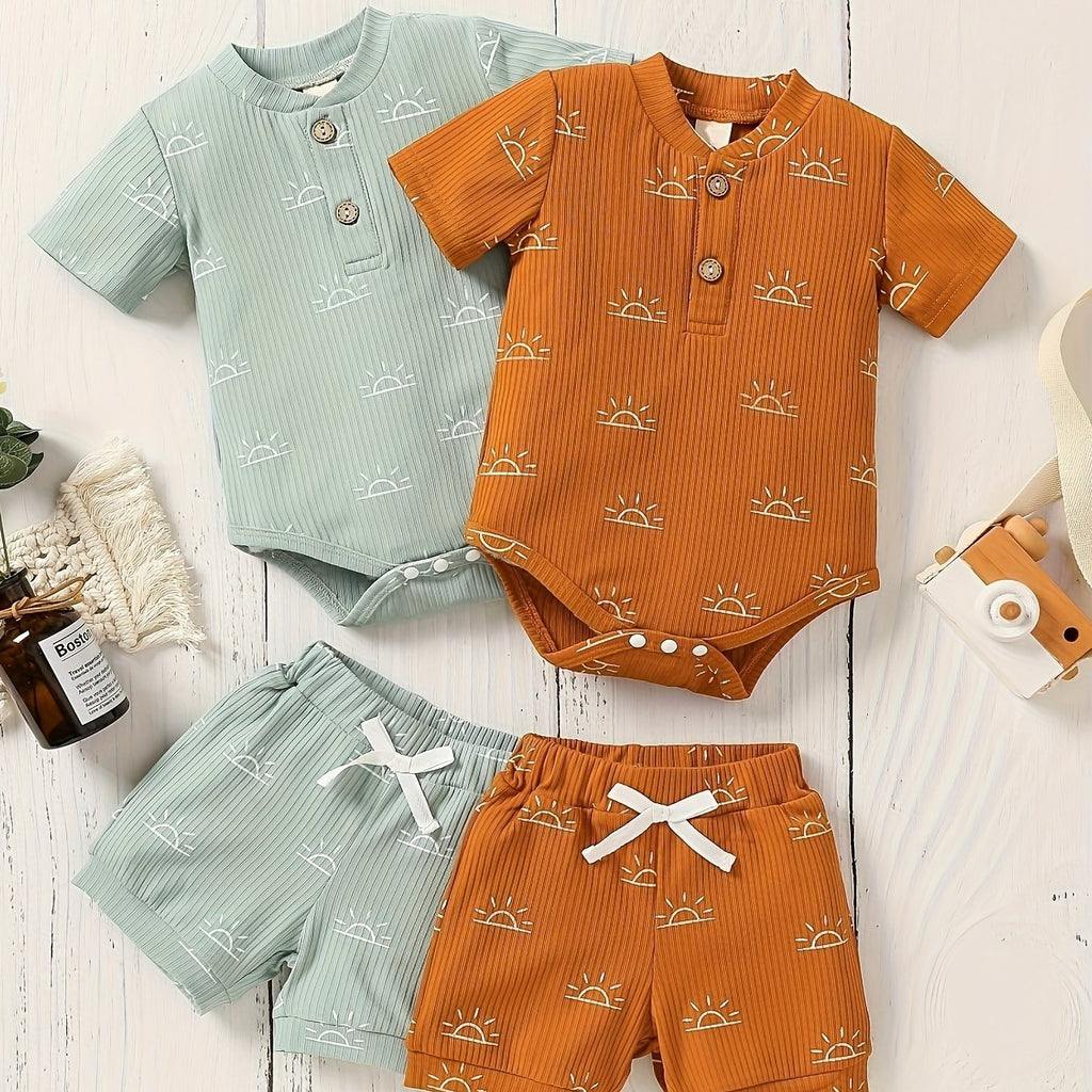 KIT com 2 Conjunto RN Masculino Sunny