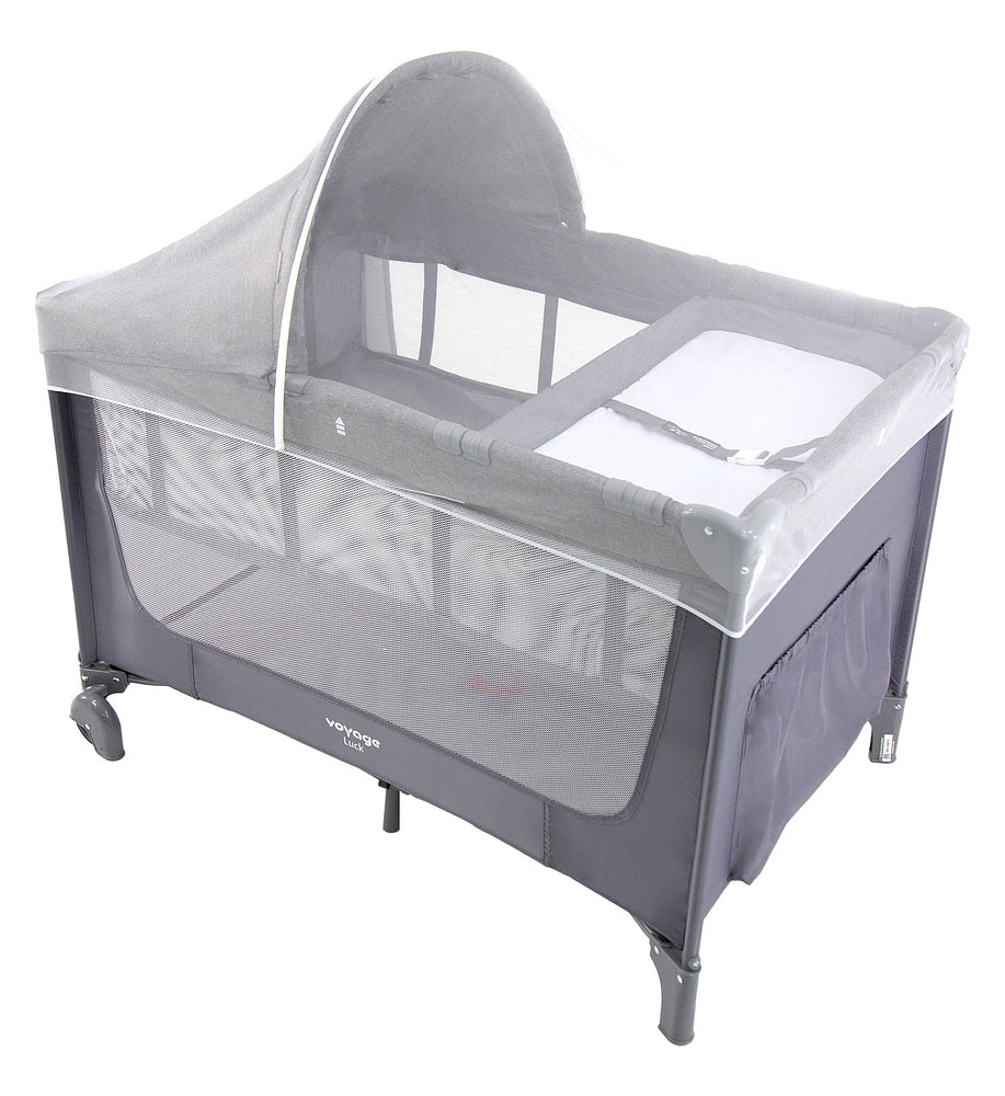 Berço Portátil Luck – 2 Posições, Trocador e Mosquiteiro