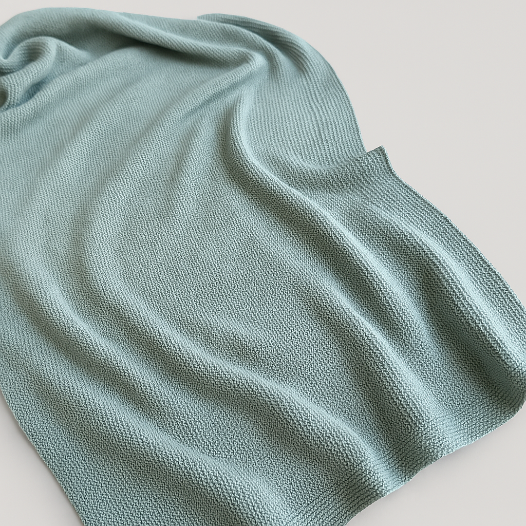 Kit Saída Maternidade 3 Peças Tricot Menina Loren Green