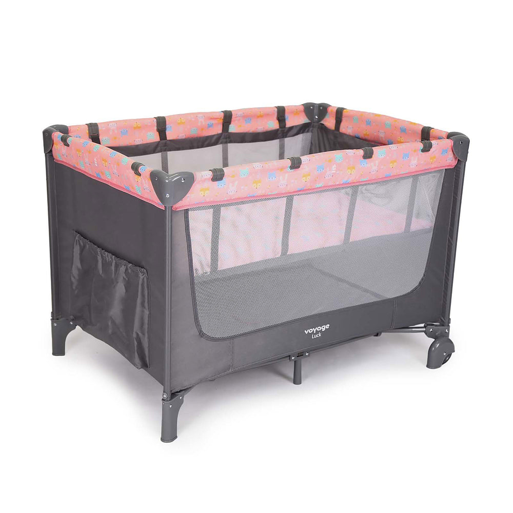 Berço Portátil Luck – 2 Posições, Trocador e Mosquiteiro