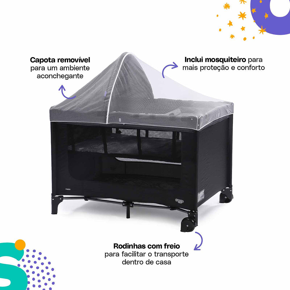 Berço Portátil Happy