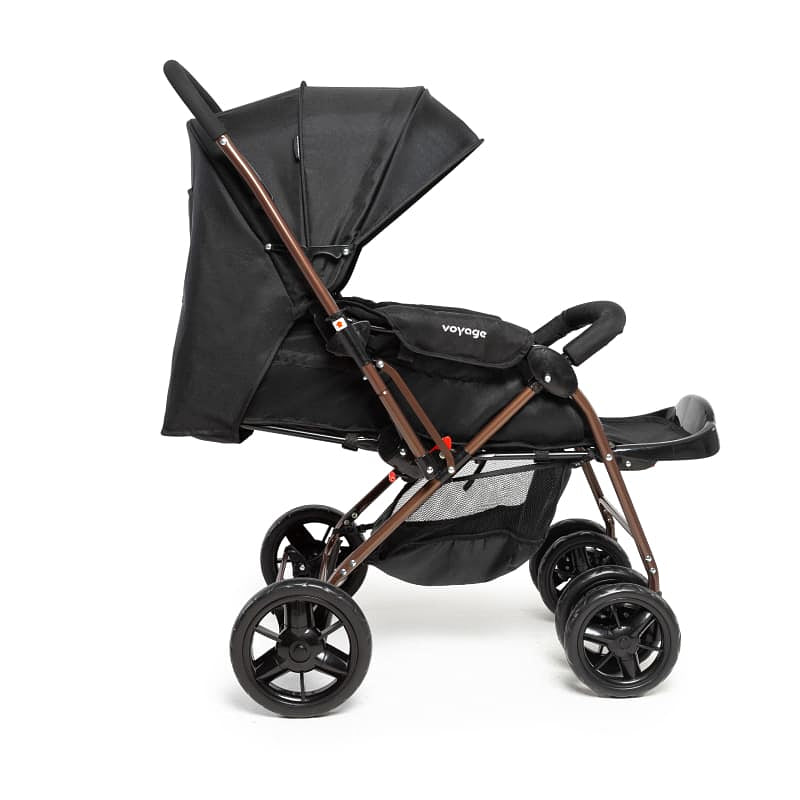 Travel System Choice Duo (Conjunto de Carrinho de Bebê Com Alça Reversível + Bebê Conforto)