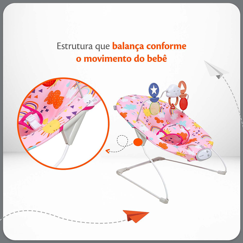 Cadeira de Descanso Bouncer Relax com Brinquedo