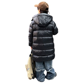 Casaco Puffer Infantil Longo Unissex