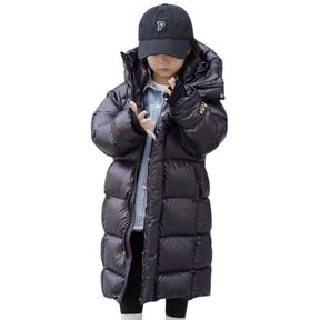 Casaco Puffer Infantil Longo Unissex