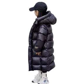 Casaco Puffer Infantil Longo Unissex