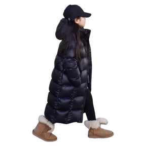 Casaco Puffer Infantil Longo Unissex