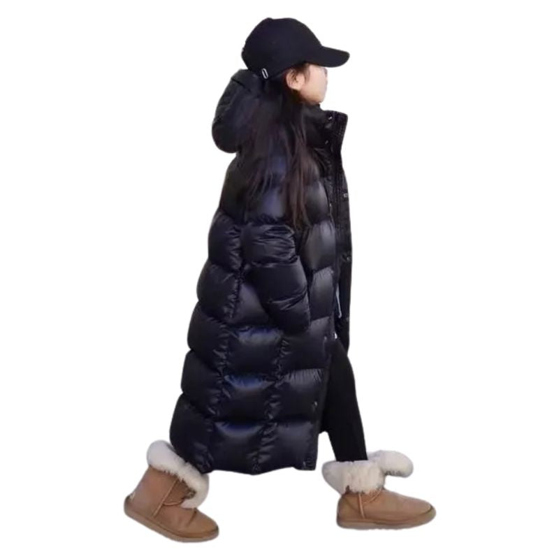 Casaco Puffer Infantil Longo Unissex
