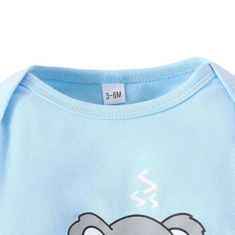 Conjunto 3 Peças para Bebê Personalizado Coala