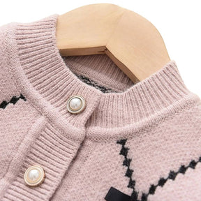 Conjunto Cardigan Infantil Feminino