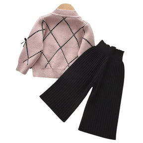Conjunto Cardigan Infantil Feminino
