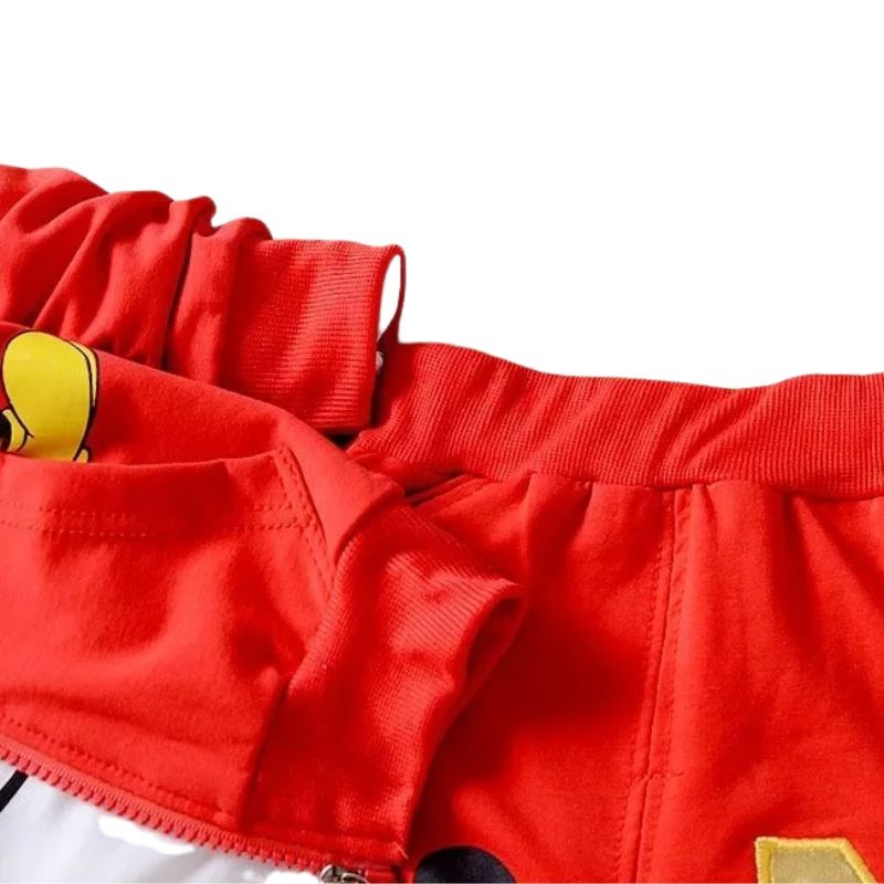 Conjunto Moletom Infantil 3 Peças Mickey