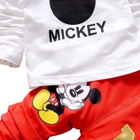 Conjunto Moletom Infantil 3 Peças Mickey