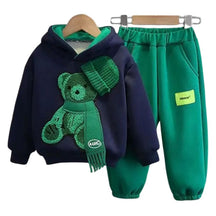 Conjunto Moletom Infantil Bordado de Ursinho