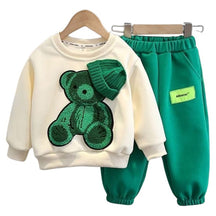 Conjunto Moletom Infantil Bordado de Ursinho
