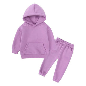 Conjunto Moletom Infantil Canguru Liso