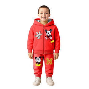 Conjunto Moletom Infantil 3 Peças Mickey