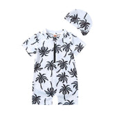 Roupa de Praia Palmeira Infantil + Touca de Brinde