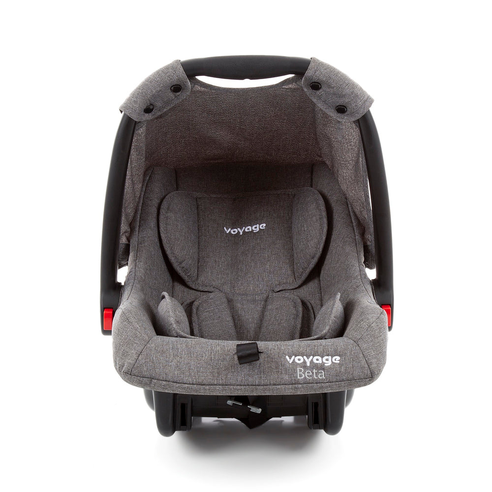 Travel System Delta Duo Pro (Conjunto de Carrinho 3 Rodas Reclinável + Bebê Conforto)