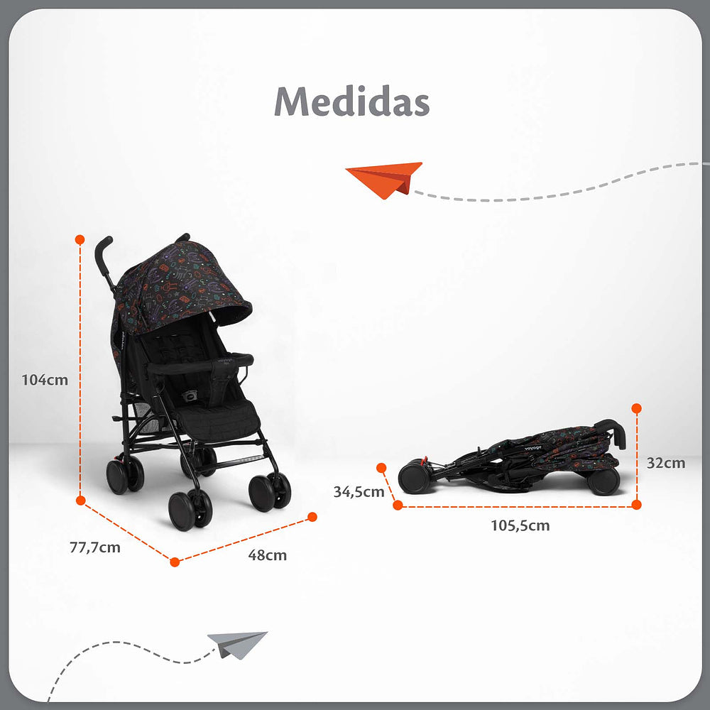 Carrinho de Bebê Umbrella Pipa