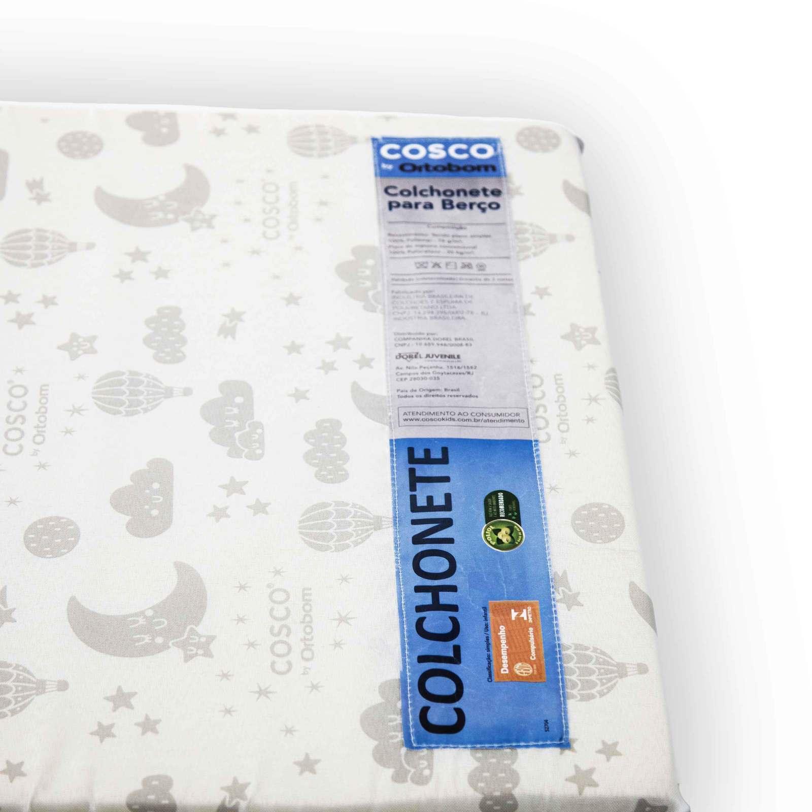 Colchonete para Berço TAM 3 (101x66x4)