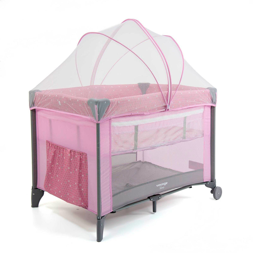 Berço Portátil Sleep – 2 Alturas, Mosquiteiro e Bolsa Lateral