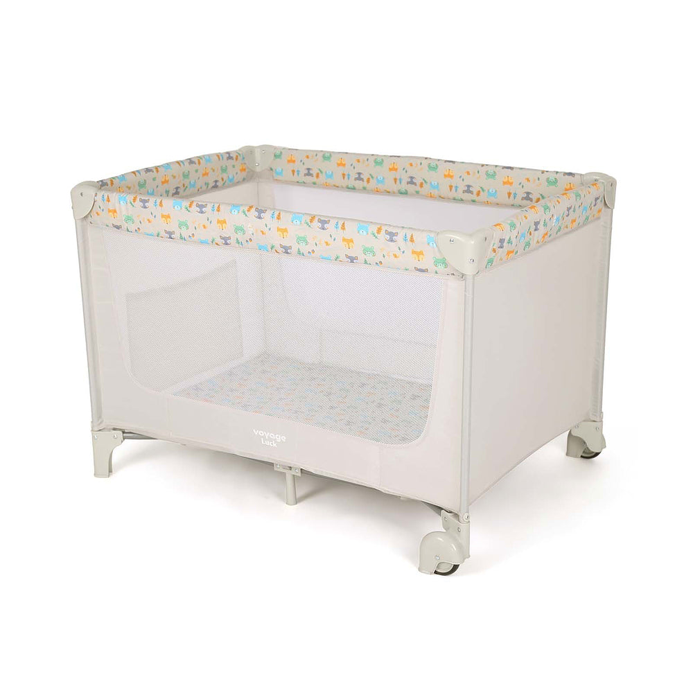 Berço Portátil Luck – 2 Posições, Trocador e Mosquiteiro