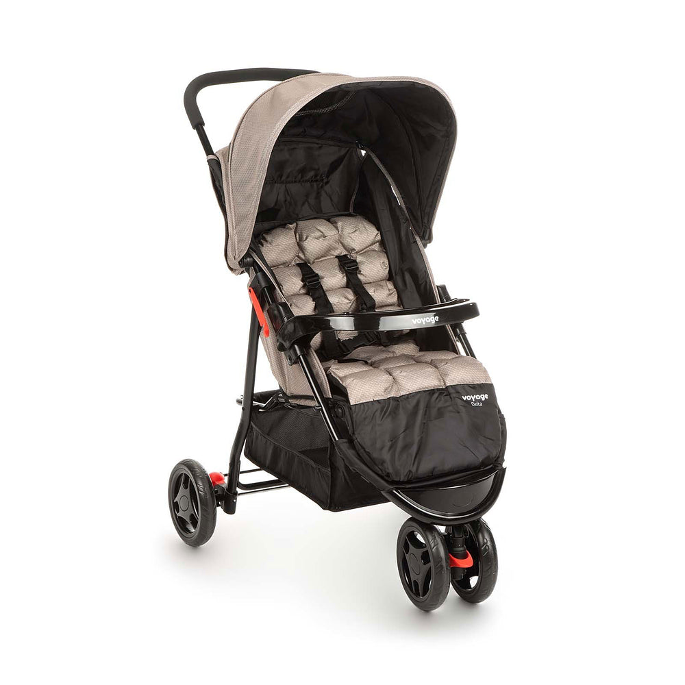 Travel System Delta Trio Pro ( Conjunto de Carrinho + Bebê Conforto + Base para Auto)