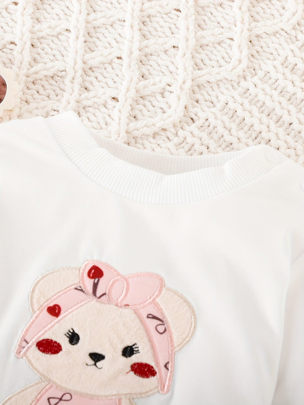 Conjuntos Femininos Ursinho Rosa