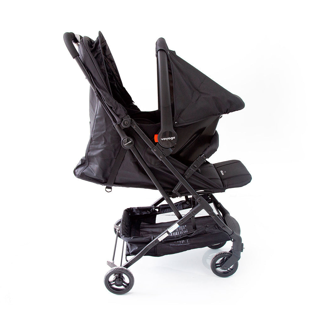 Travel System Yupi Duo Pro ( Conjunto de Carrinho de Bebê Reclinável + Bebê Conforto)