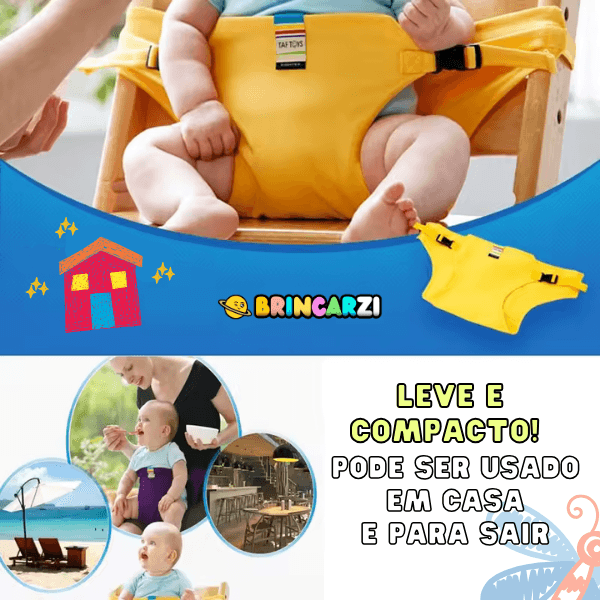 Cinto de Segurança Portátil para Cadeira