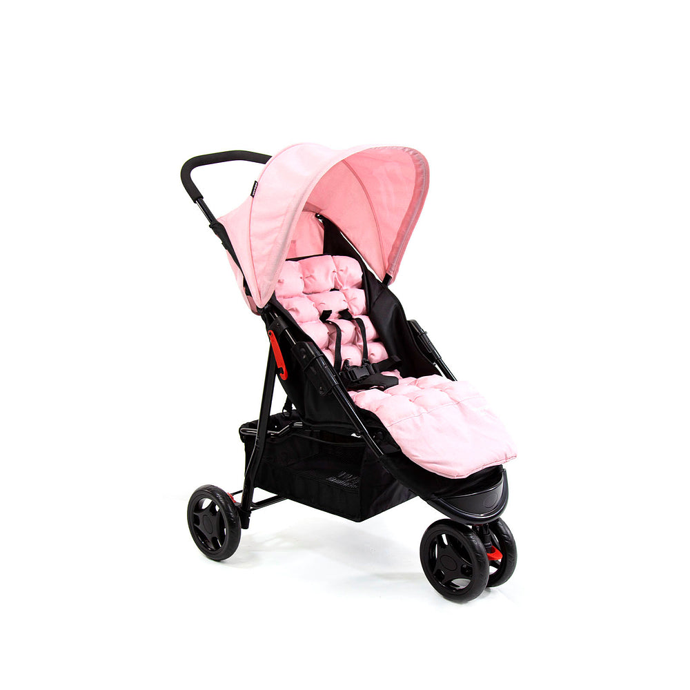 Travel System Delta Duo Pro (Conjunto de Carrinho 3 Rodas Reclinável + Bebê Conforto)