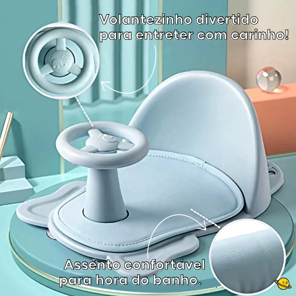 Babybath - Assento de banho antiderrapante