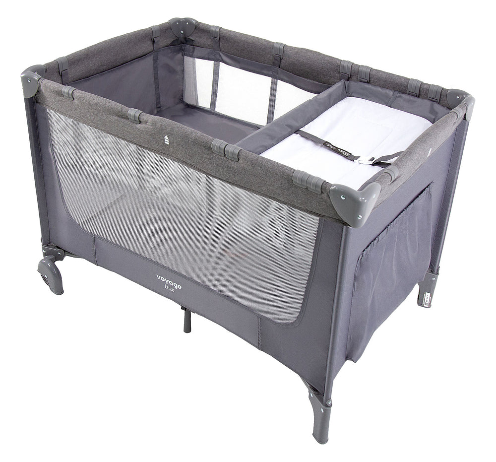 Berço Portátil Luck – 2 Posições, Trocador e Mosquiteiro